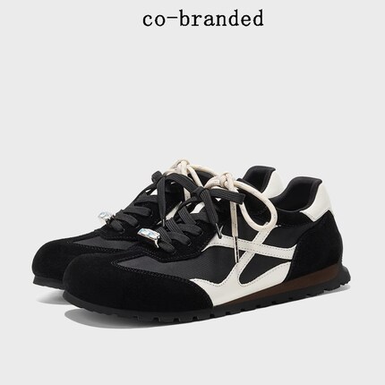 【张婧仪同款】GGCC怪诞星球复古撞色德训鞋女2025秋季新款休闲鞋