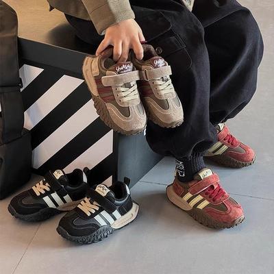 儿童加绒运动鞋阿甘鞋潮鞋二棉鞋