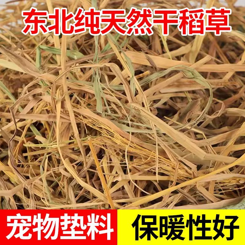 新天然干稻草秸秆干燥东北原产地
