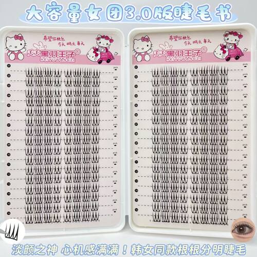 韩系女团3.0小薄片假睫毛