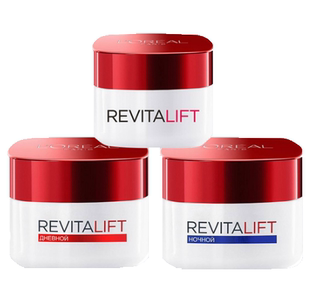 眼霜15ml OREAL歐萊雅復(fù)顏抗皺緊致三件套 日晚霜50ml