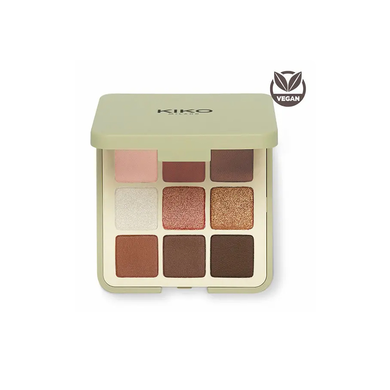 【欧洲直邮】KIKO自然心机Green Me九色眼影盘ins #101 9g