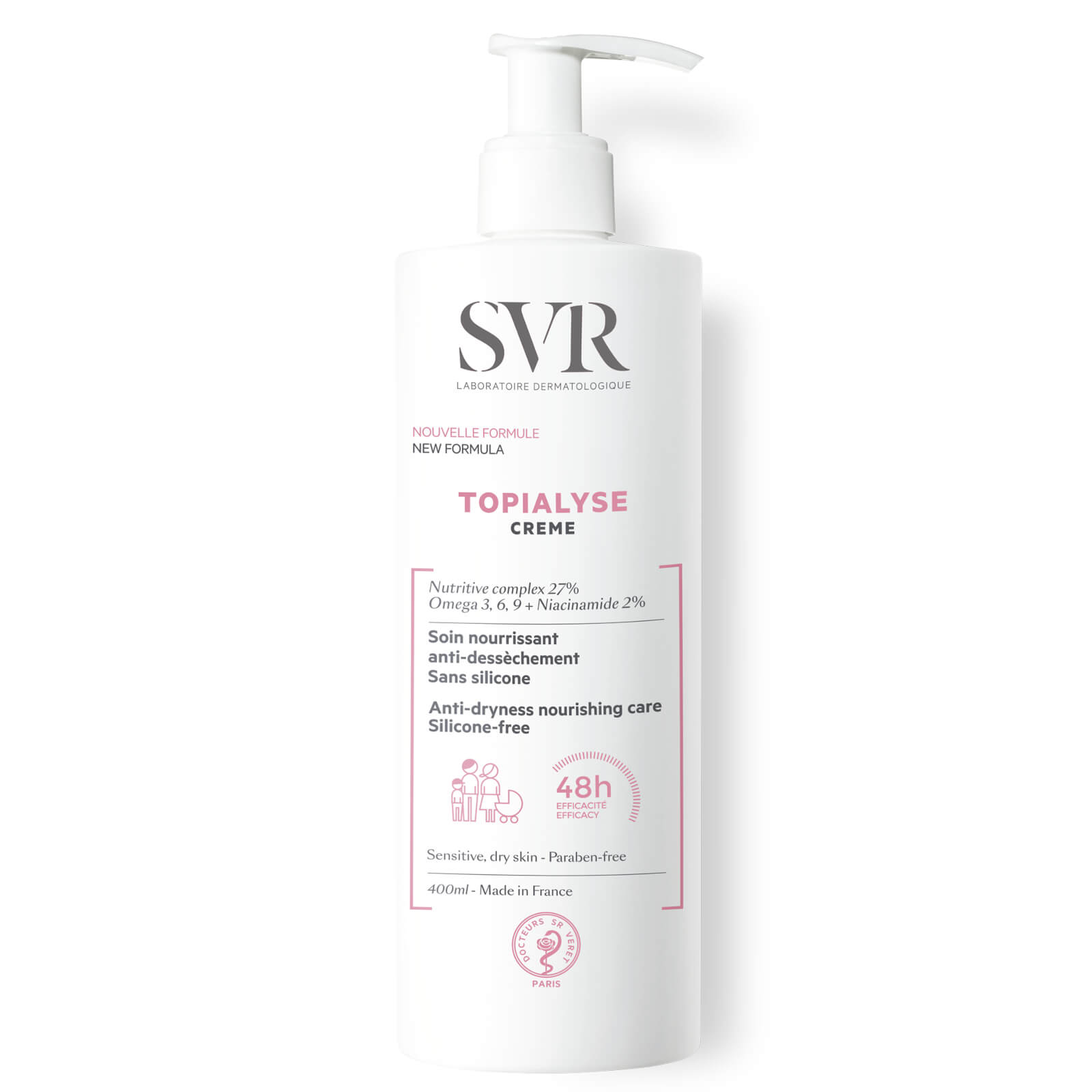 SVR TOPIALYSE修敏系列保湿滋润乳 400ml