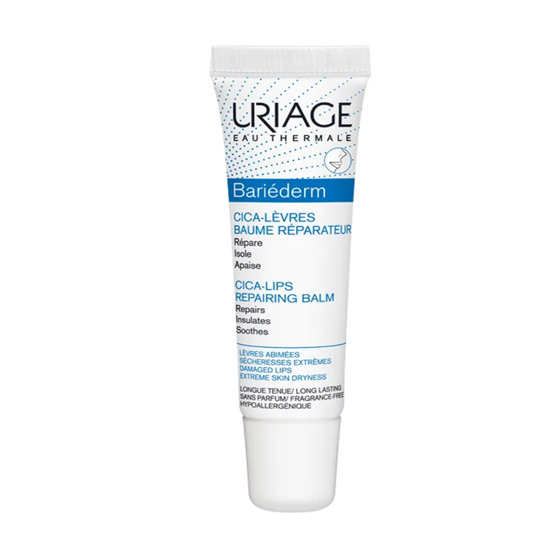 法国直邮 依泉URIAGE BARIEDERM修复舒缓润唇膏15ml