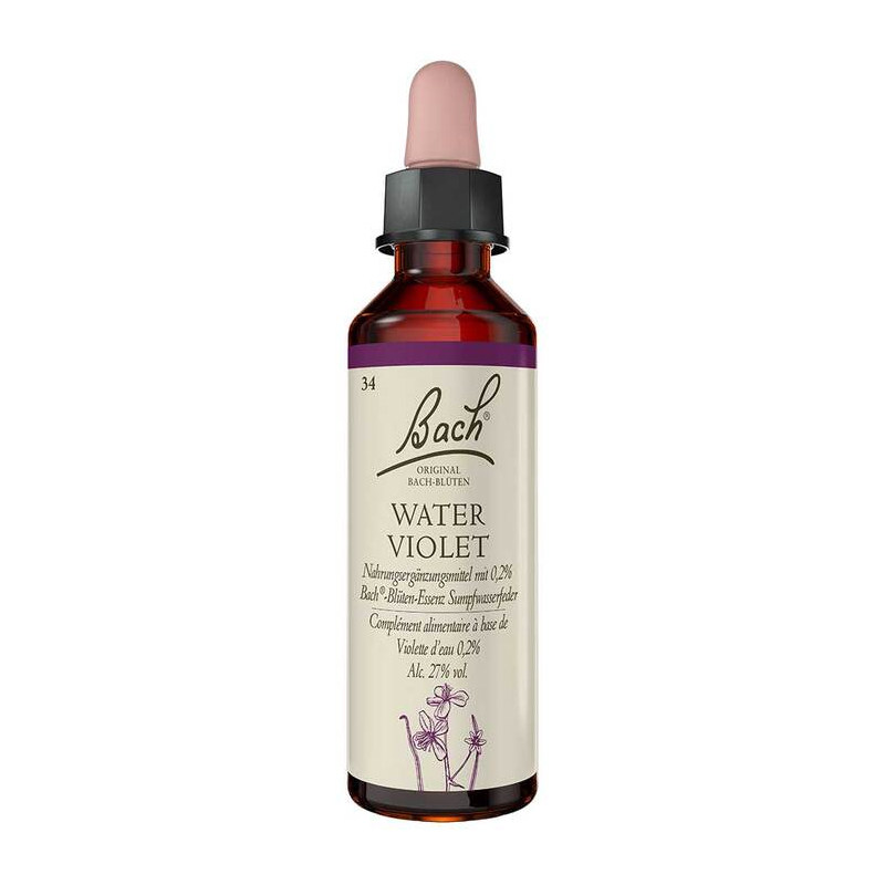 bach 贝曲/巴赫水紫罗兰精油滴剂20ml