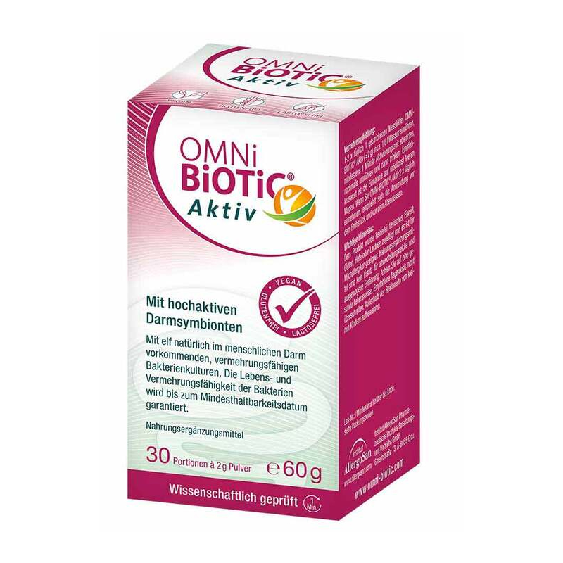 欧敏力OMNi-BiOTiC 活性益生菌粉 60g正品官方旗舰店 保健食品/膳食营养补充食品 益生菌 原图主图