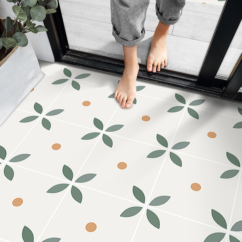 浴室卫生间自粘防水地板贴防滑洗手间地面厨房加厚装饰翻新地贴纸家居饰品软装墙贴原图主图