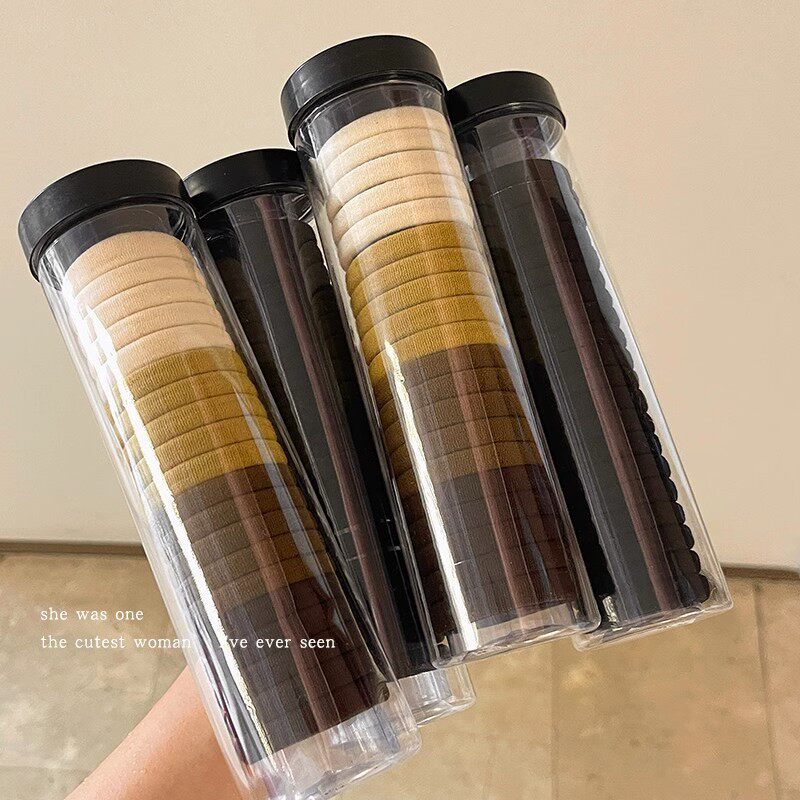 高马尾头绳女生发圈高弹力橡皮筋