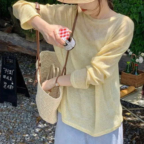 大码冰丝防晒罩衫女夏季宽松