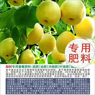 50斤誉中奥梨树专用肥料生物碳有机肥复合肥底肥追肥冲施叶面肥