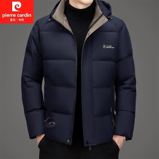 皮尔卡丹男士短款棉服夹克2025冬季新款加厚保暖面包服棉袄外套男