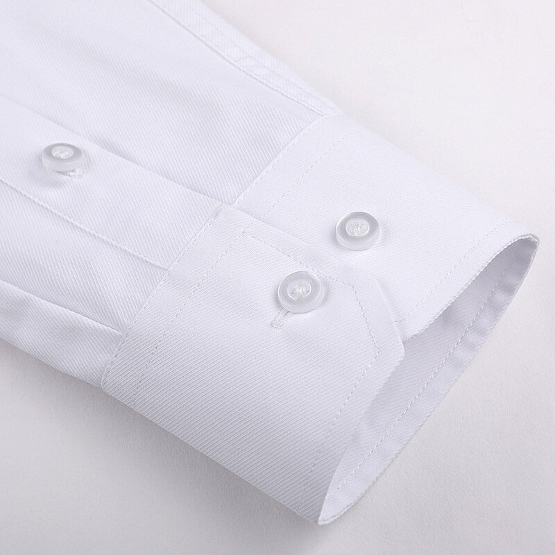 高货职业白色V领长袖衬衫女修身显瘦气质商务休闲衬衣工作服现货
