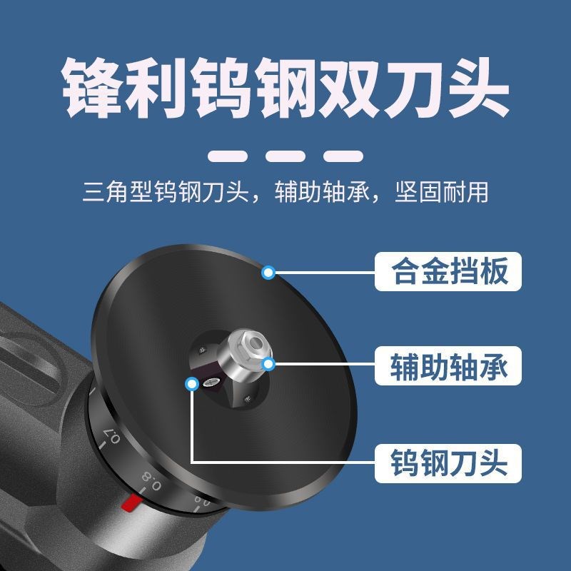 速发【瑞力仕】手持毛气动倒角机金属修式刺修边机神器迷你小型倒