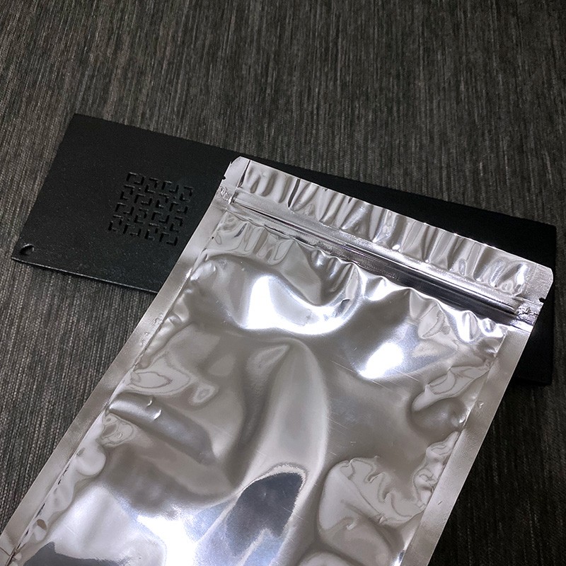 速发绿叶通厚铝箔自封袋包装袋子样品茶砖加用封口袋红茶茶防潮