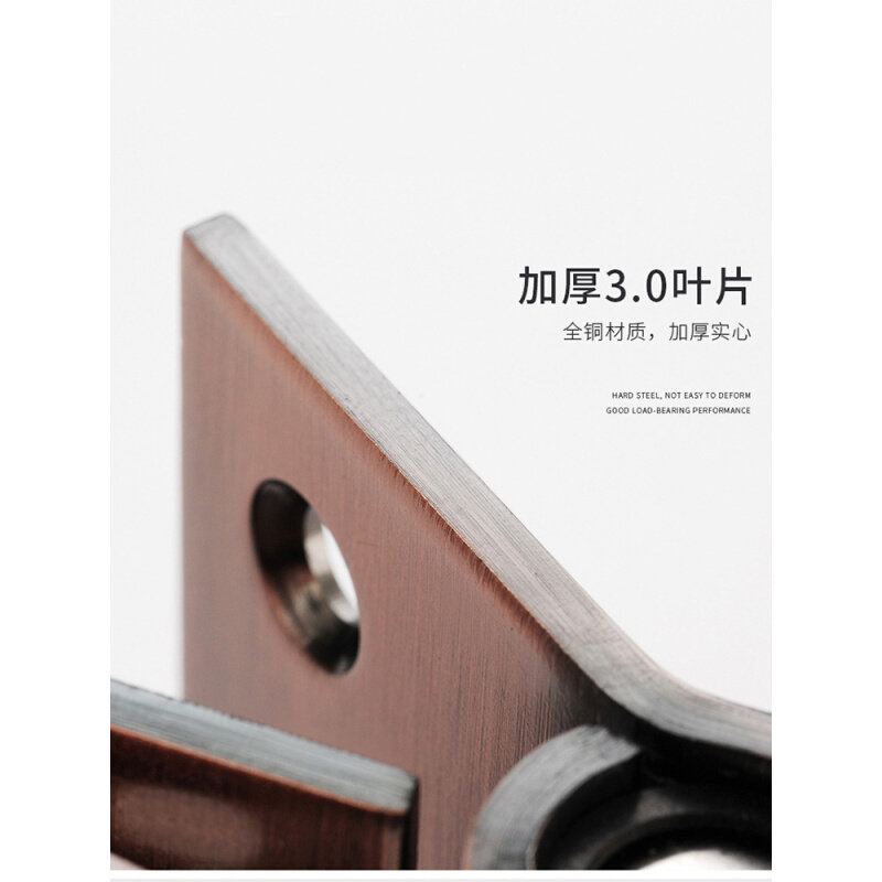速发自由双开门合页双向缓冲合页液压铰链牛仔门吧台腰门内外开合
