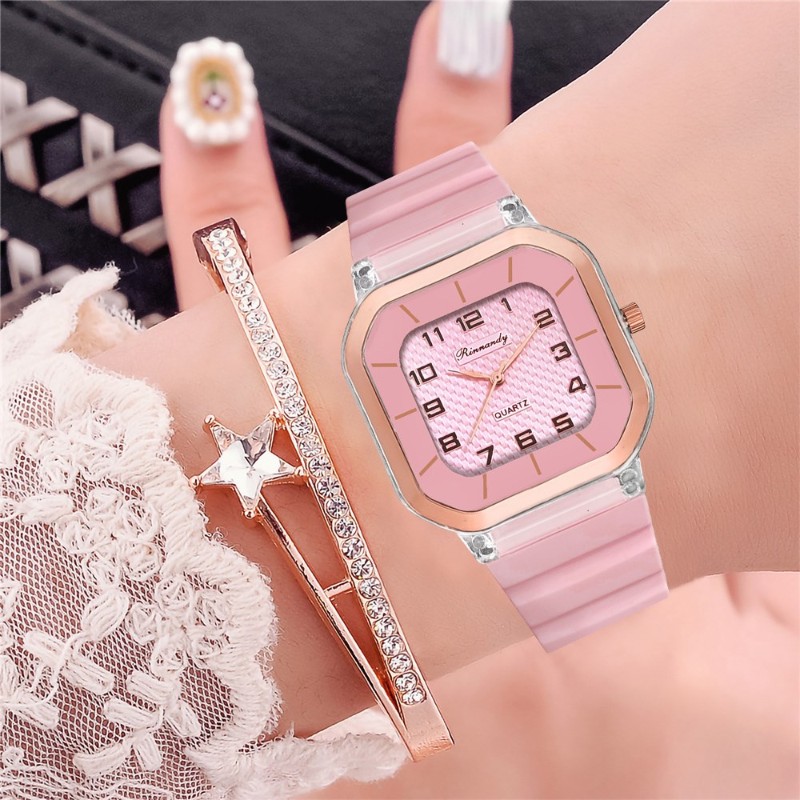 速发Fashio Sque W s Watches CasuoSil S watch