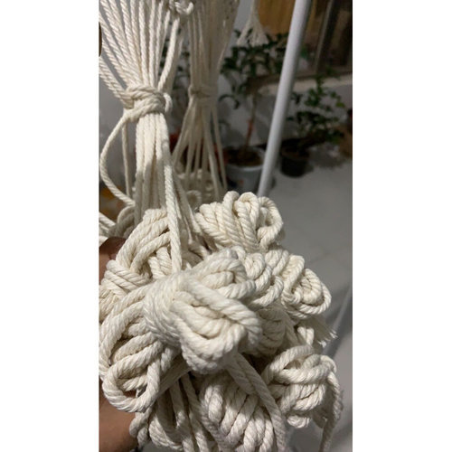速发S588简约编制挂毯遮挡密实民宿房间编制棉绳门帘壁挂手工纯色
