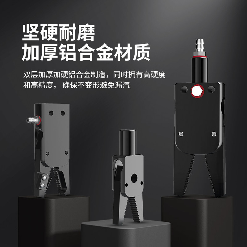 速发厂家机械手迷你夹具 A/B/C带注水口夹带检测磁塑机机械手气动