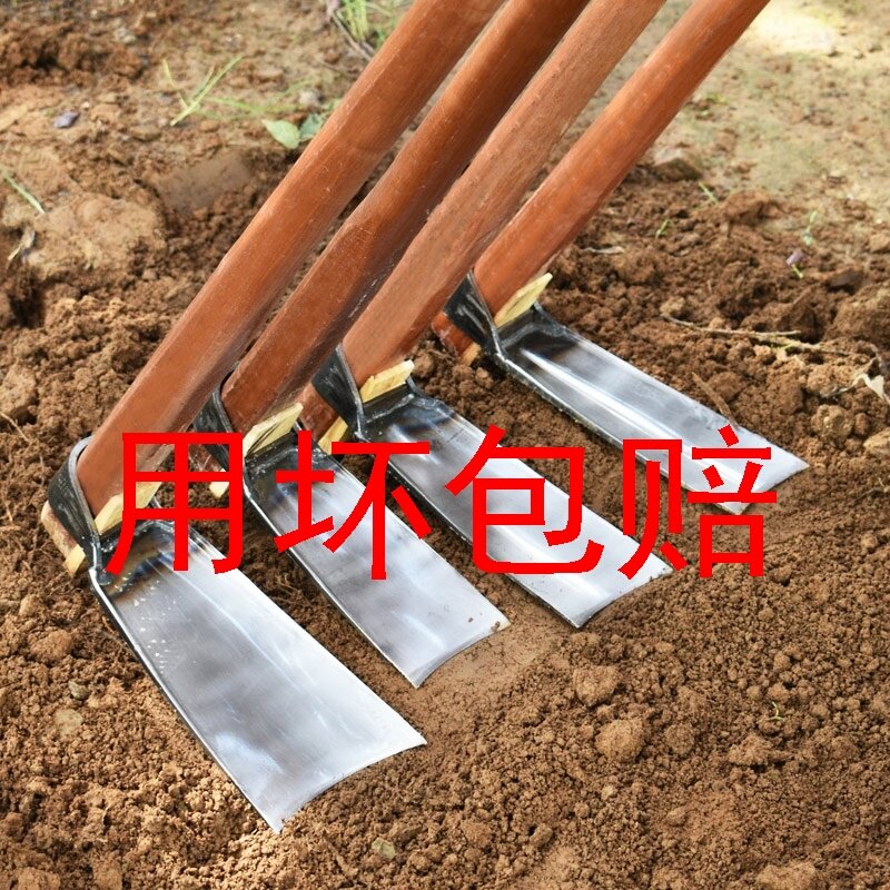 速发家用功头农具木柄把多锄能松翻土地挖笋神器锰钢农用工具大全