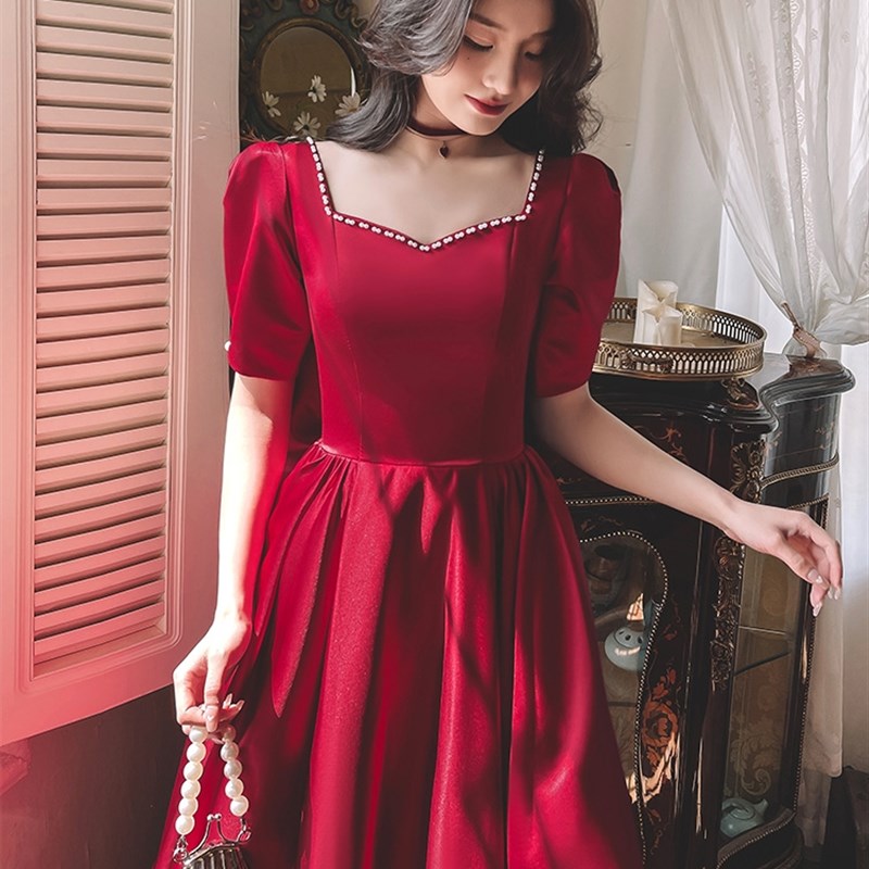 速发订码敬酒服新娘结婚大婚回答服门谢宴夏季小个子