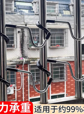 S型防滑户外露营猪尾巴挂钩帐篷杆露营灯置物挂架灯杆天幕杆灯钩