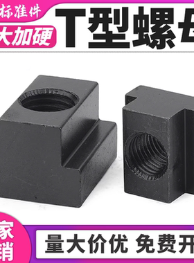 8.8级T型块T型螺帽螺母压板T型螺母模具机床压板M10M12M16M20M24