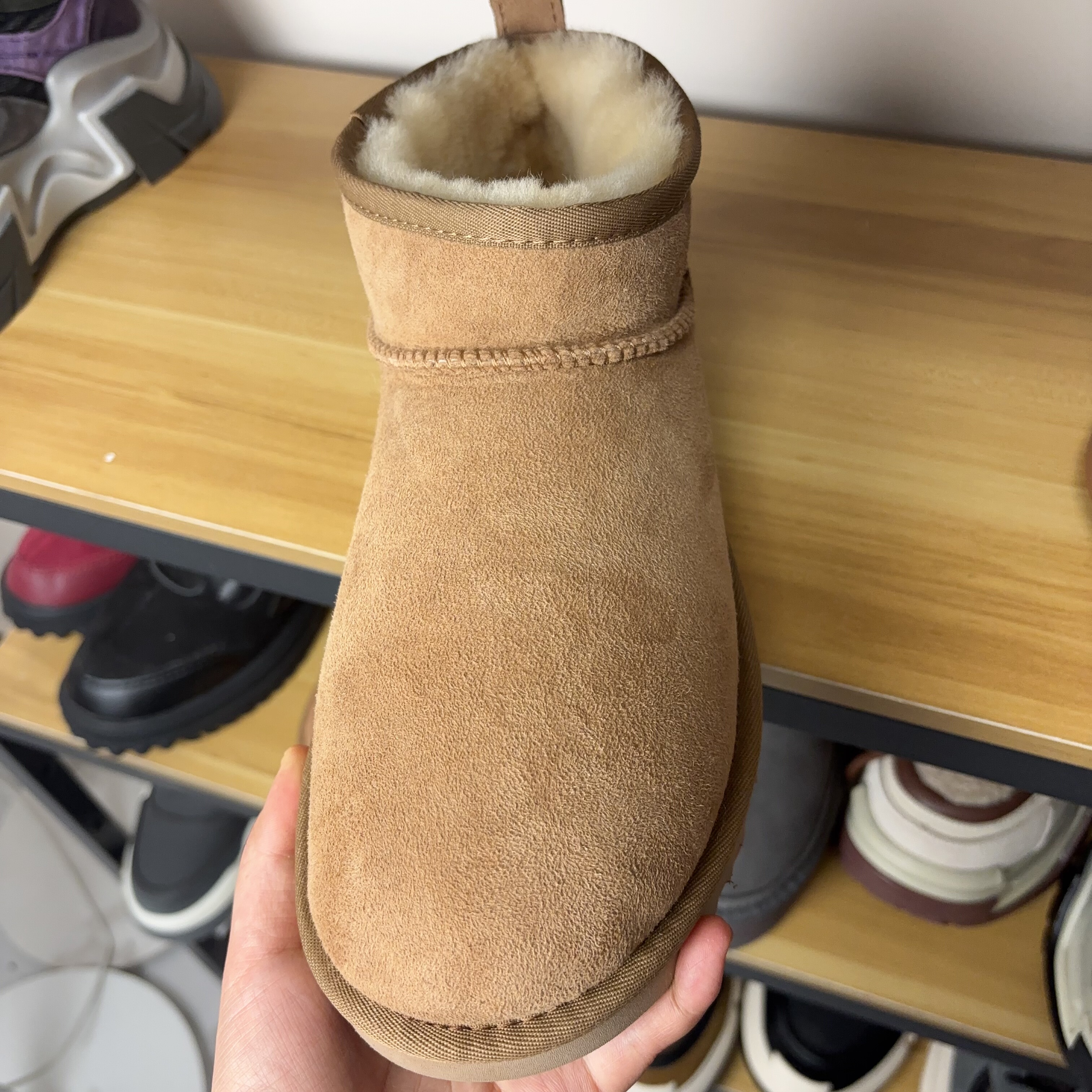 男款皮毛一体周冬雨同款加厚保暖真皮草