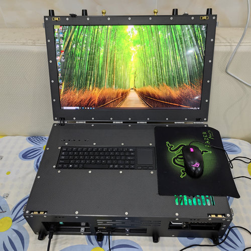 总统手提箱手提台式机箱24寸