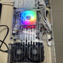 cnc定制6mm亚克力机箱 超薄A4机箱 itx/17x19/1u 短显卡