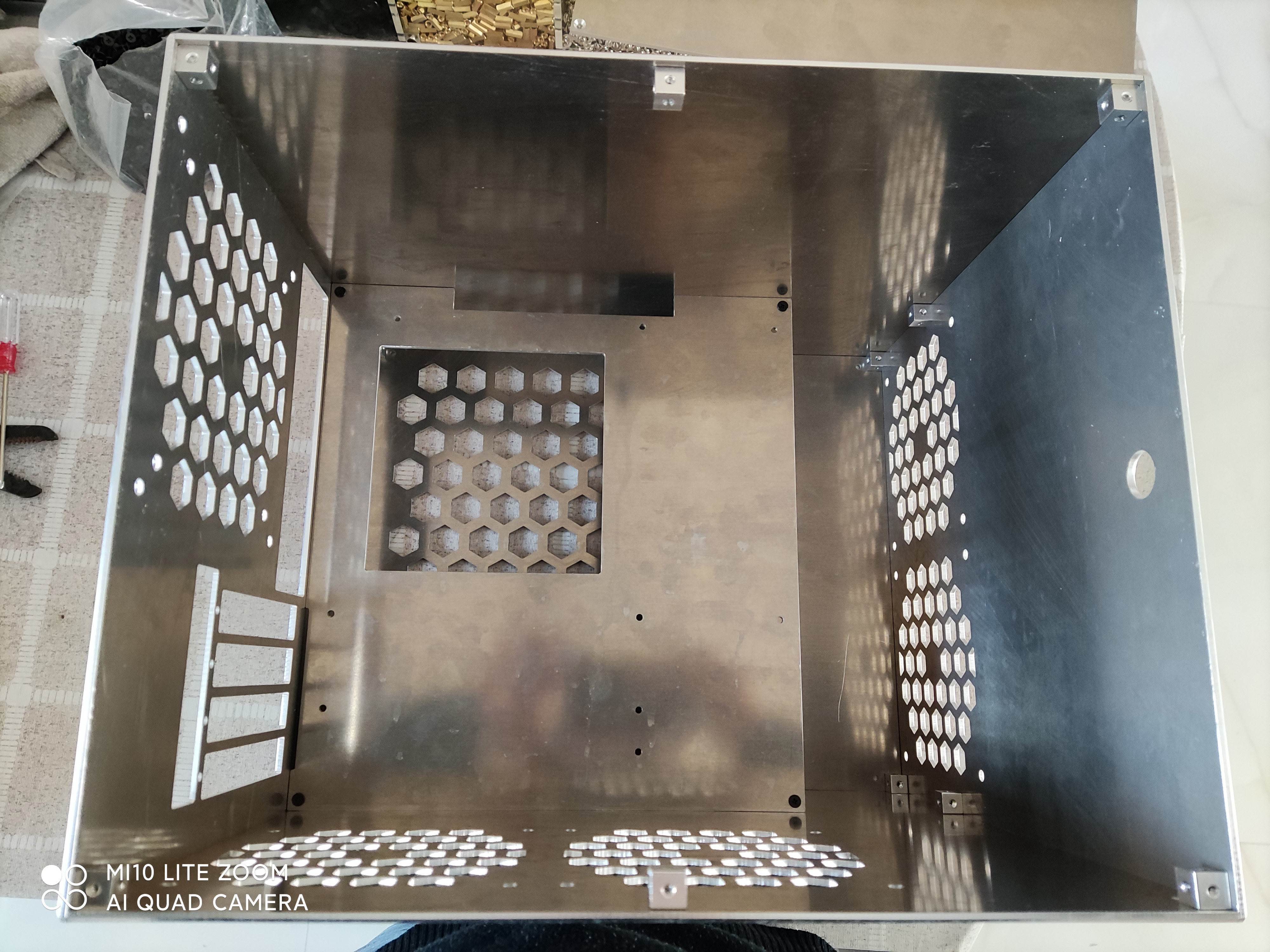 cnc定制铝合金小机箱 mat金属加工件/五金加工