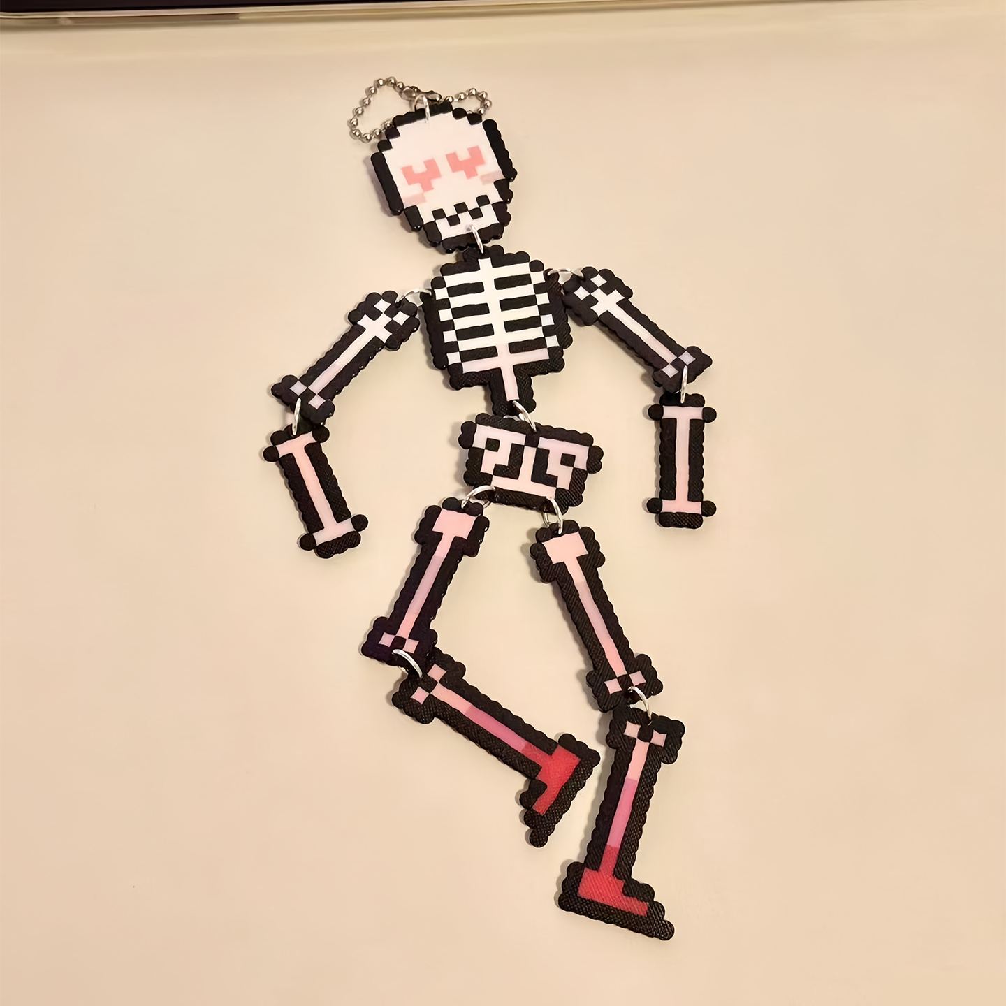 爆款超萌【DIY拼豆豆】全套工具烘焙材料包3D打印立体像素小挂饰3