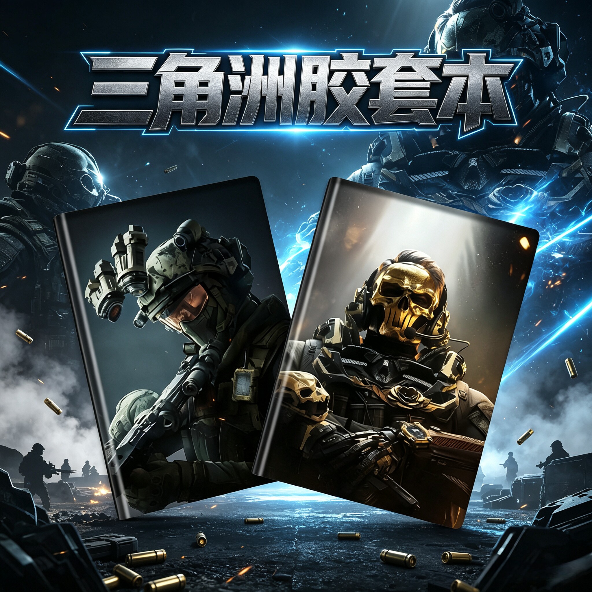 三角洲行动威龙胶套本A5笔记本