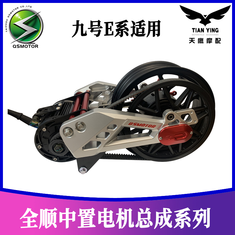 适用3000W九号总成E80100CNM系列电机中置中置总成雷神于直上全顺