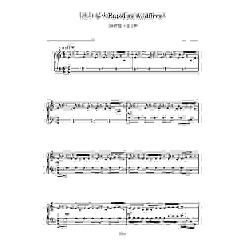 【原神OST】《疾如猛火Rapid as wildfires》钢琴极限爆燃版