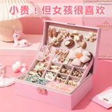 Высококачественный детский аксессуар для волос, ювелирное украшение, подарочная коробка, шпильки для волос, коробочка для хранения, подарок на день рождения