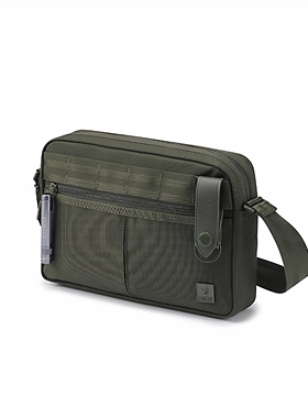 PORTER INTERNATIONAL尼龙机能斜挎包男士多口袋百搭轻便单肩包