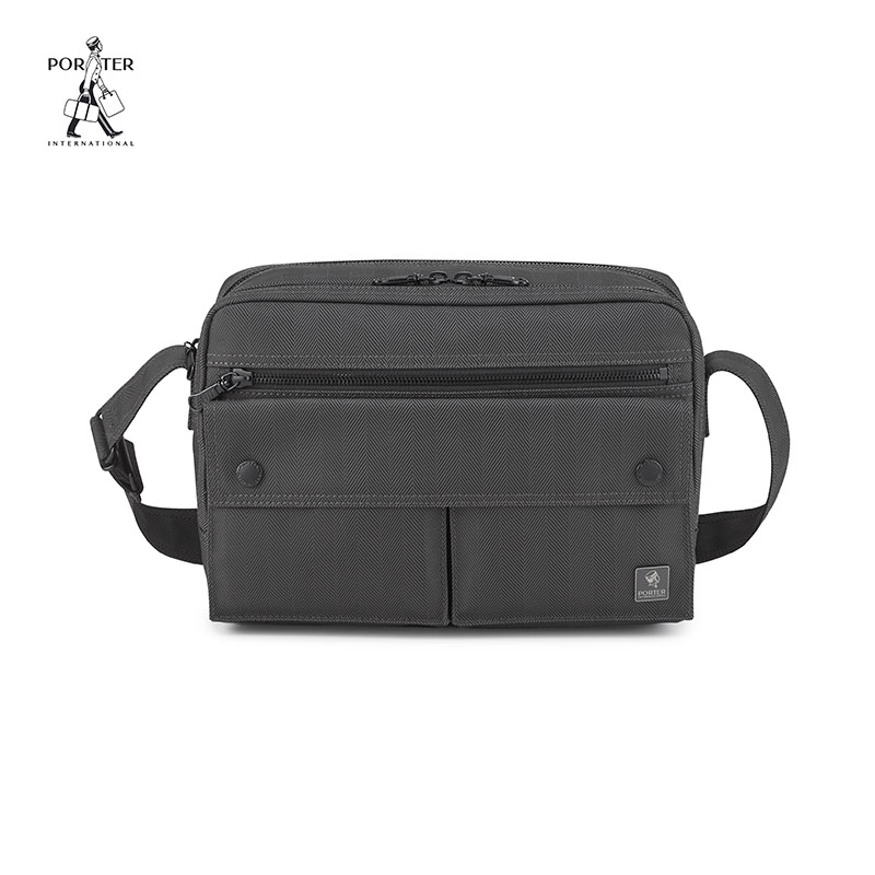 Porter男士休闲单肩包大容量