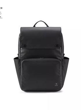 PORTER INTERNATIONAL商务尼龙双肩包翻盖多口袋多功能防泼水背包