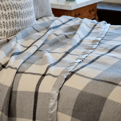 羊毛毯纯羊毛简约四季