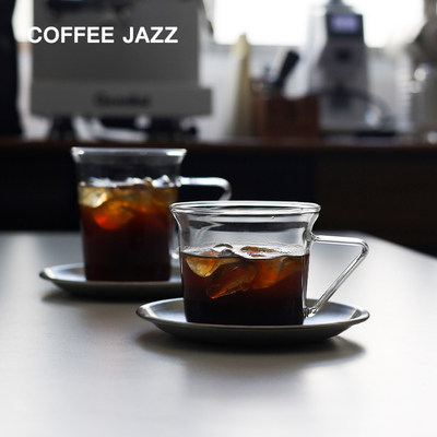 COFFEEJAZZ耐热玻璃咖啡杯带碟