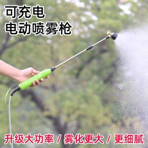 电动喷雾器打药喷壶喷水枪小型喷洒器喷淋浇花神器农用打药消毒