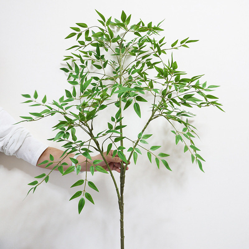 仿真立体南天竹树叶假叶