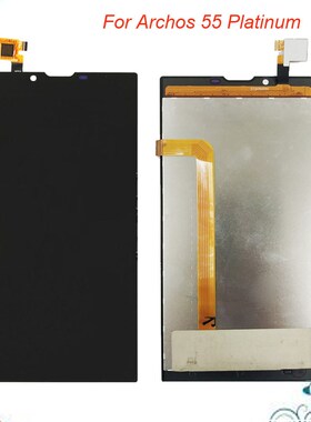 5.5 inch Black Repair Part For Archos 55 Platinum LCD Displa