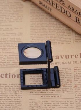 Portable Foldable 12x Magnification Lupa Optical Lenses Magn