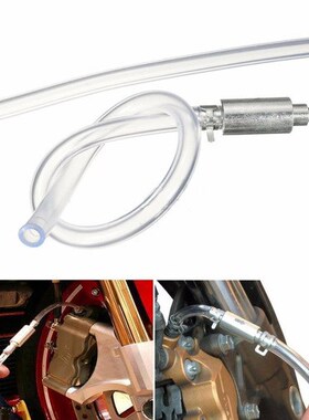 Motorcycle Car Brake Bleeder Clutch Bleeding Tool Kit One Wa