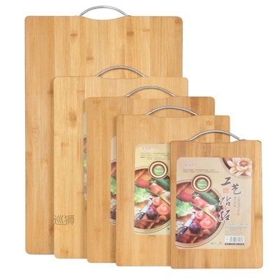 Bamboo chopping board household kitchen antibacterial and mi