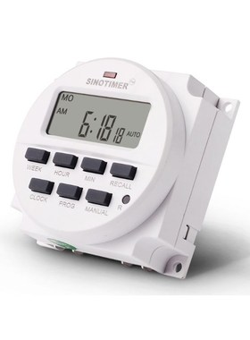 TM618H 5V 12V 24V 110V 220V Digital 7 Day Weekly Programmabl