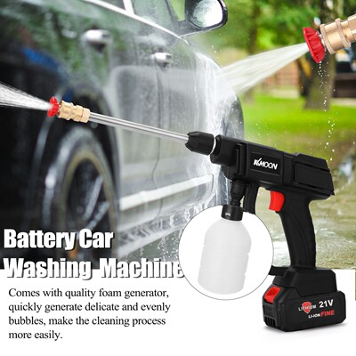 KKmoon Car Washing Machine 21V Cordless Electric Car Washing