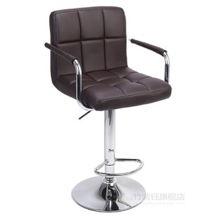 2Pcs 60-80cm Swivel Kitchen Bar Stool Chair with Cushion and