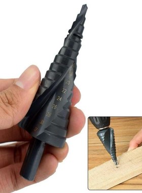 3PCS/SET 4-32MM HSS Cobalt Step Stepped Drill Bit Set Nitrog